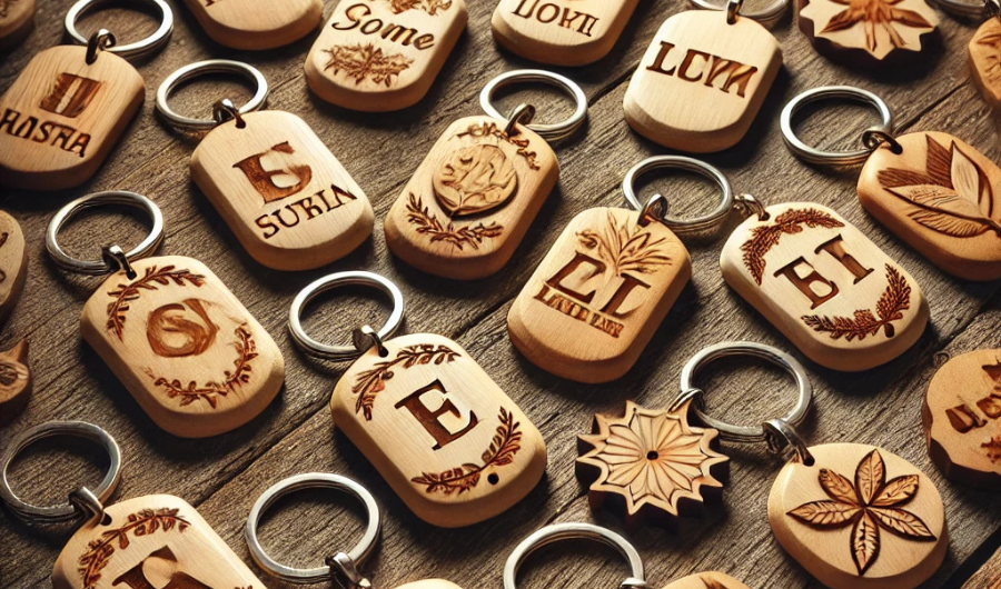 Personalized-Wooden-Keychains