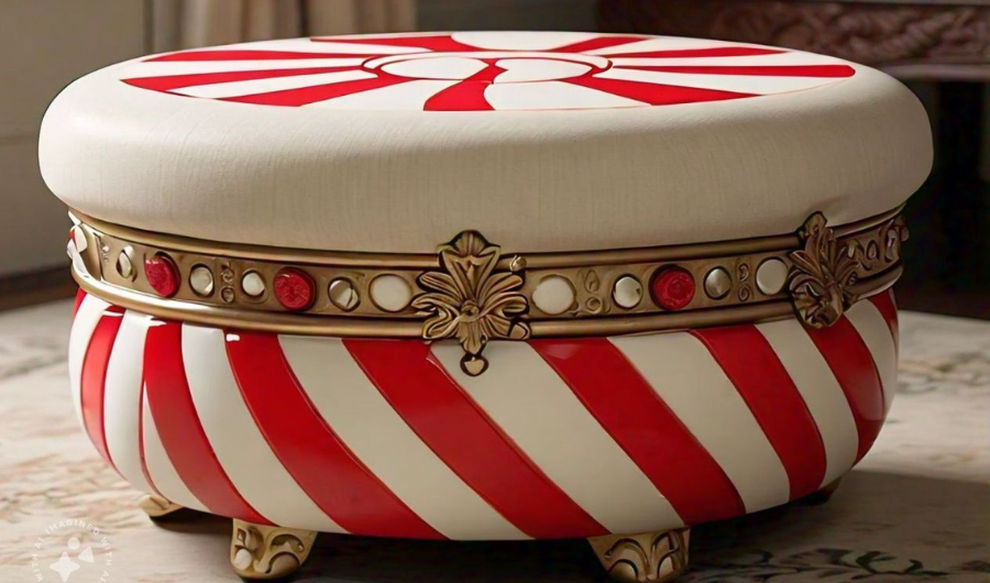 homegoods peppermint stool