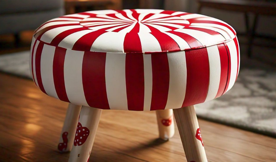 homegoods peppermint stool