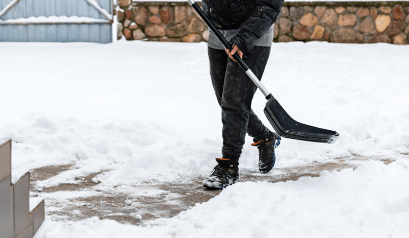 Concrete floors cleaning