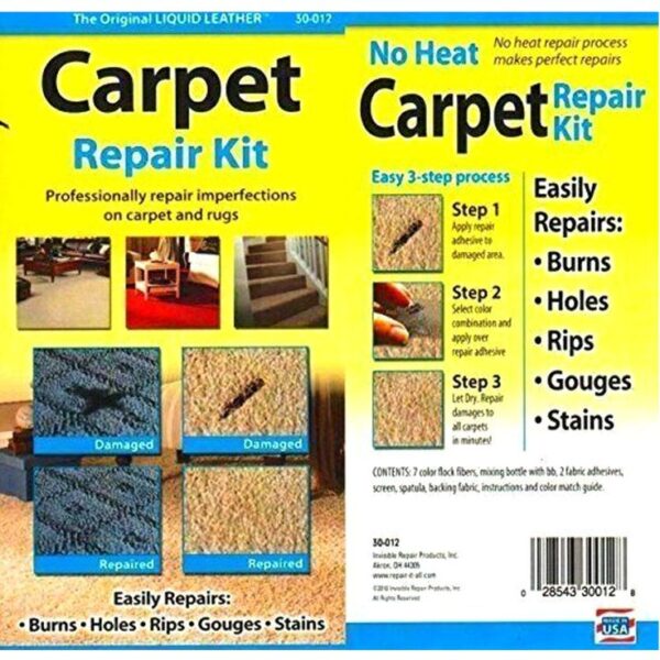 how to use carpet repair kit