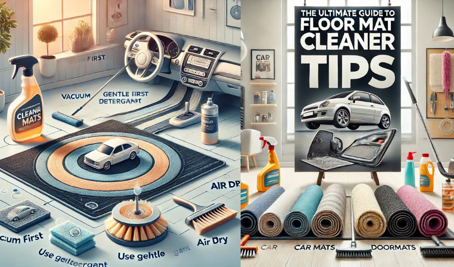 floor mat cleaner tips