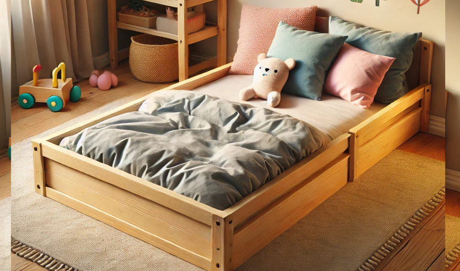 toddler floor bed