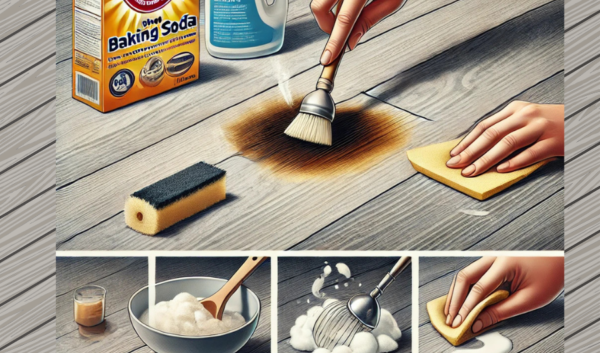 how to remove burn marks on vinyl flooring.