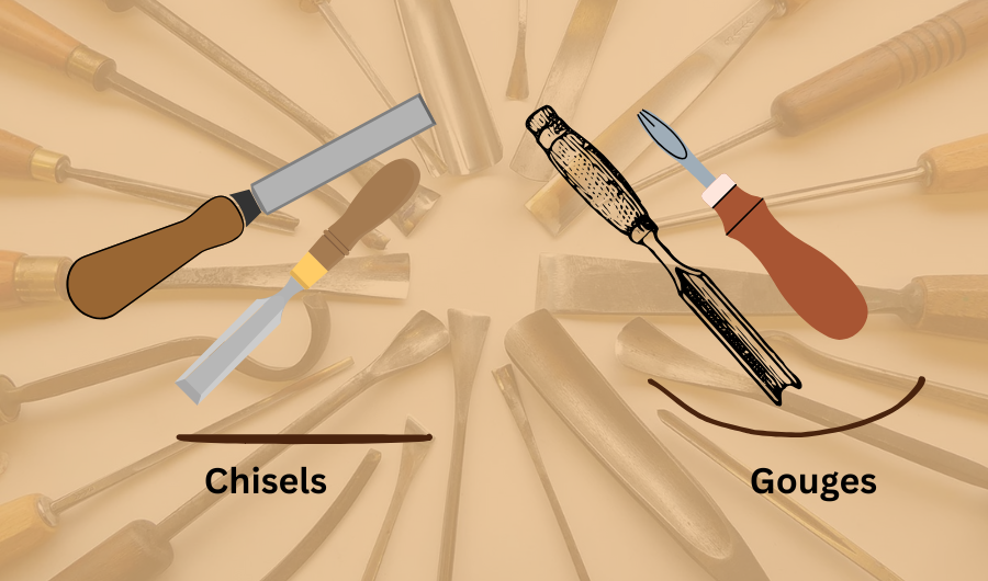 gouges vs chisels