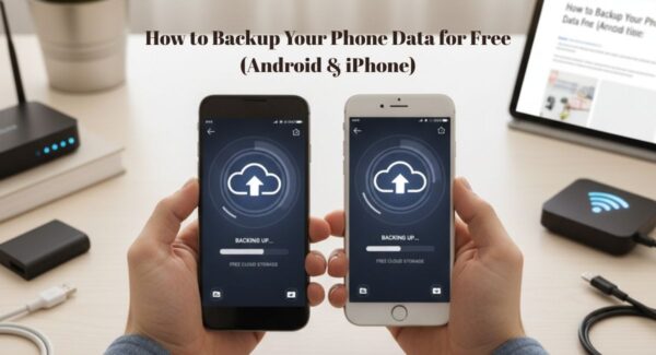 How to Backup Your Phone Data for Free (Android & iPhone)