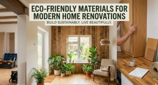 Eco-Friendly Materials for Modern Home Renovations
