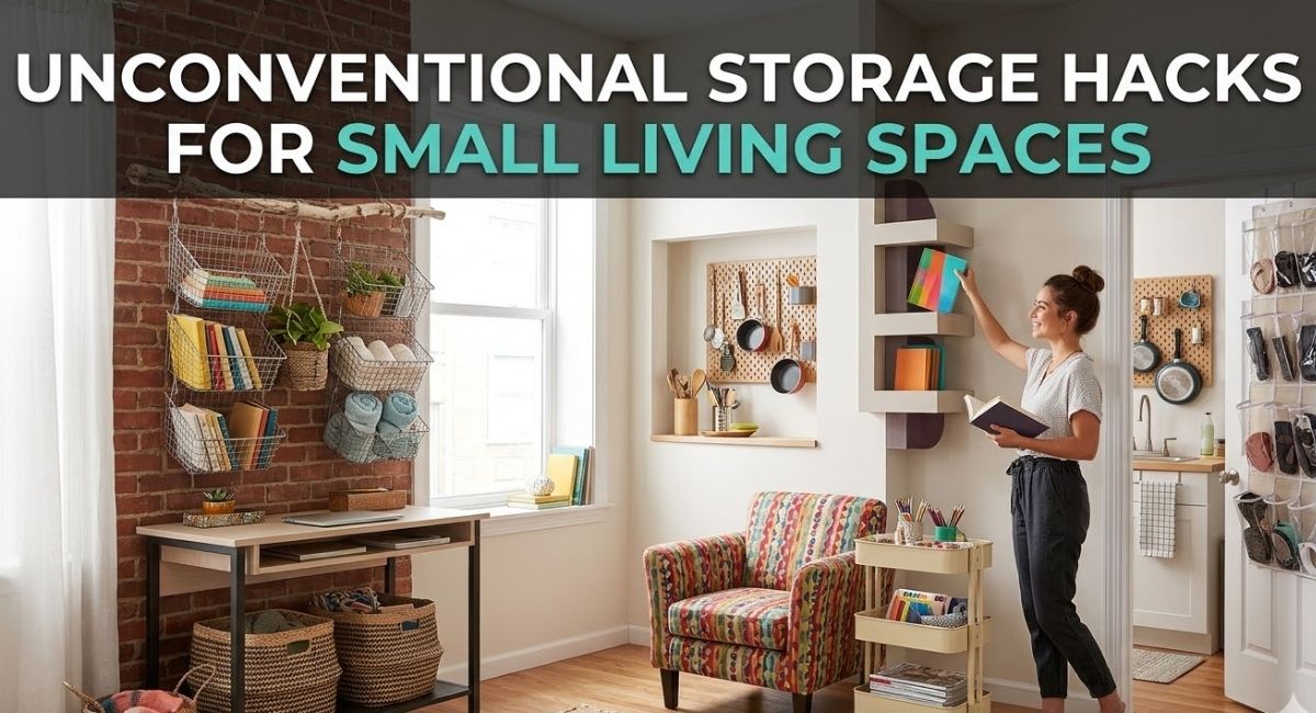 Storage Hacks for Small Living Spaces