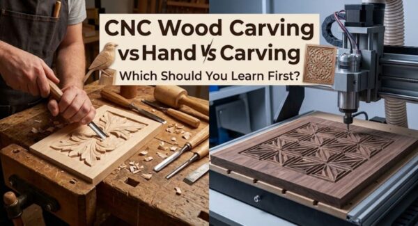 CNC Wood Carving vs Hand Carving