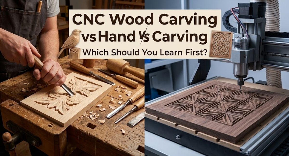 CNC Wood Carving vs Hand Carving