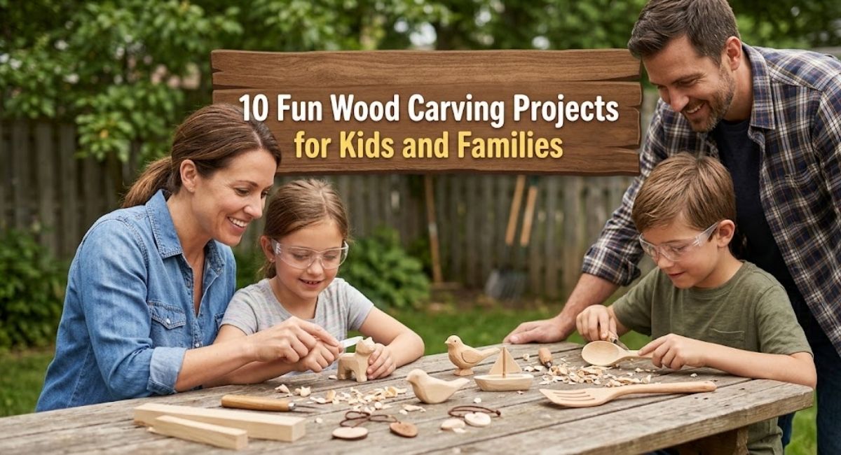 wood carving projects for kids