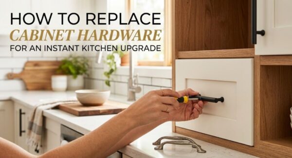 replace cabinet hardware